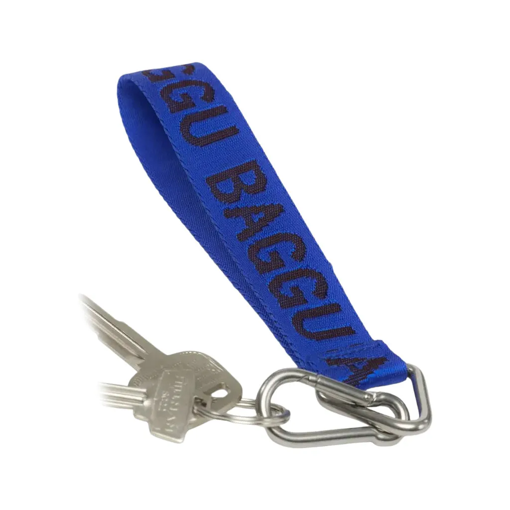 Baggu Logo Keychain, Cobalt