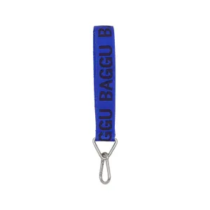 Baggu Logo Keychain, Cobalt