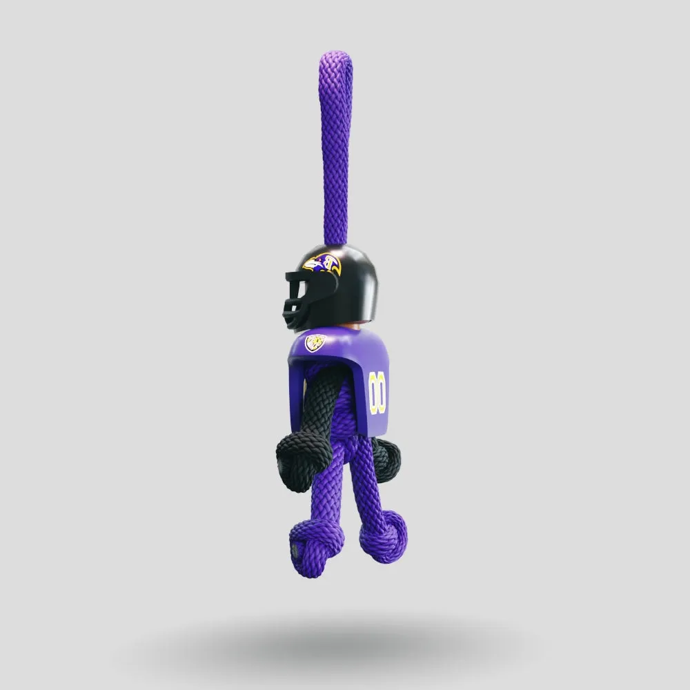 Baltimore Ravens Paracord Buddy Keychain
