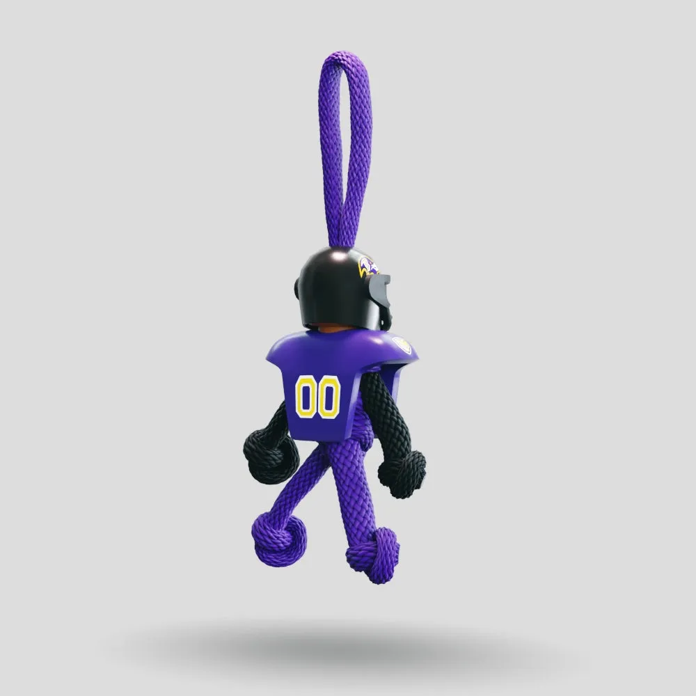 Baltimore Ravens Paracord Buddy Keychain