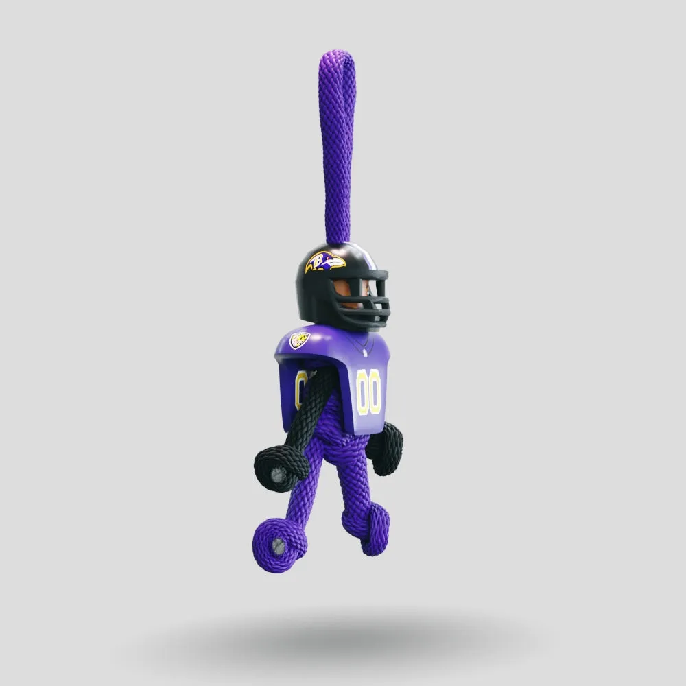 Baltimore Ravens Paracord Buddy Keychain