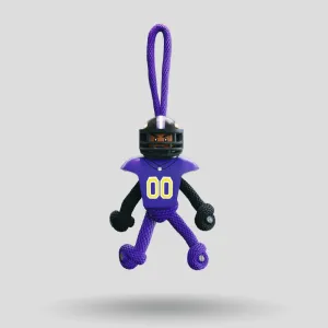 Baltimore Ravens Paracord Buddy Keychain