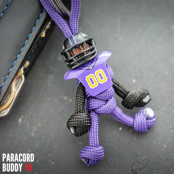Baltimore Ravens Paracord Buddy Keychain