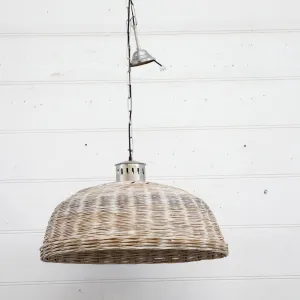Bamboo Rattan Pendant Light 31.5"