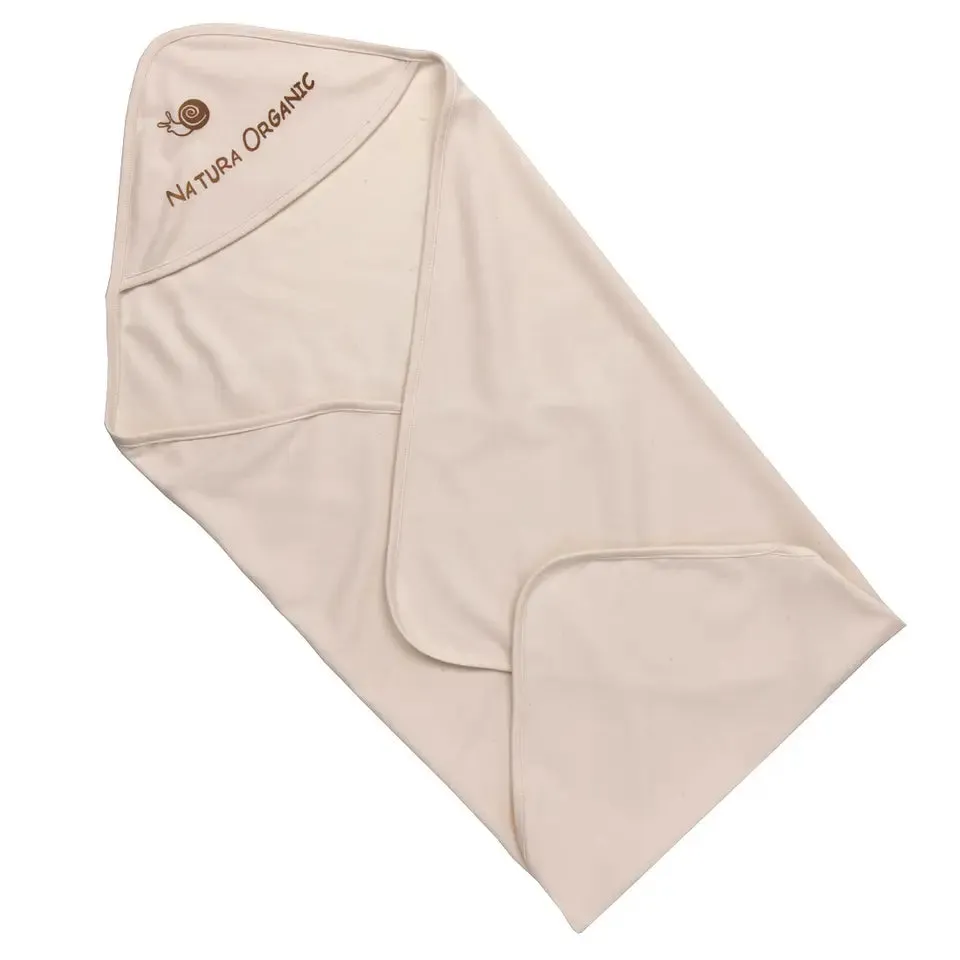 Bamboo Swaddle and Organic Cotton Hooded Swaddle - Combo Pack