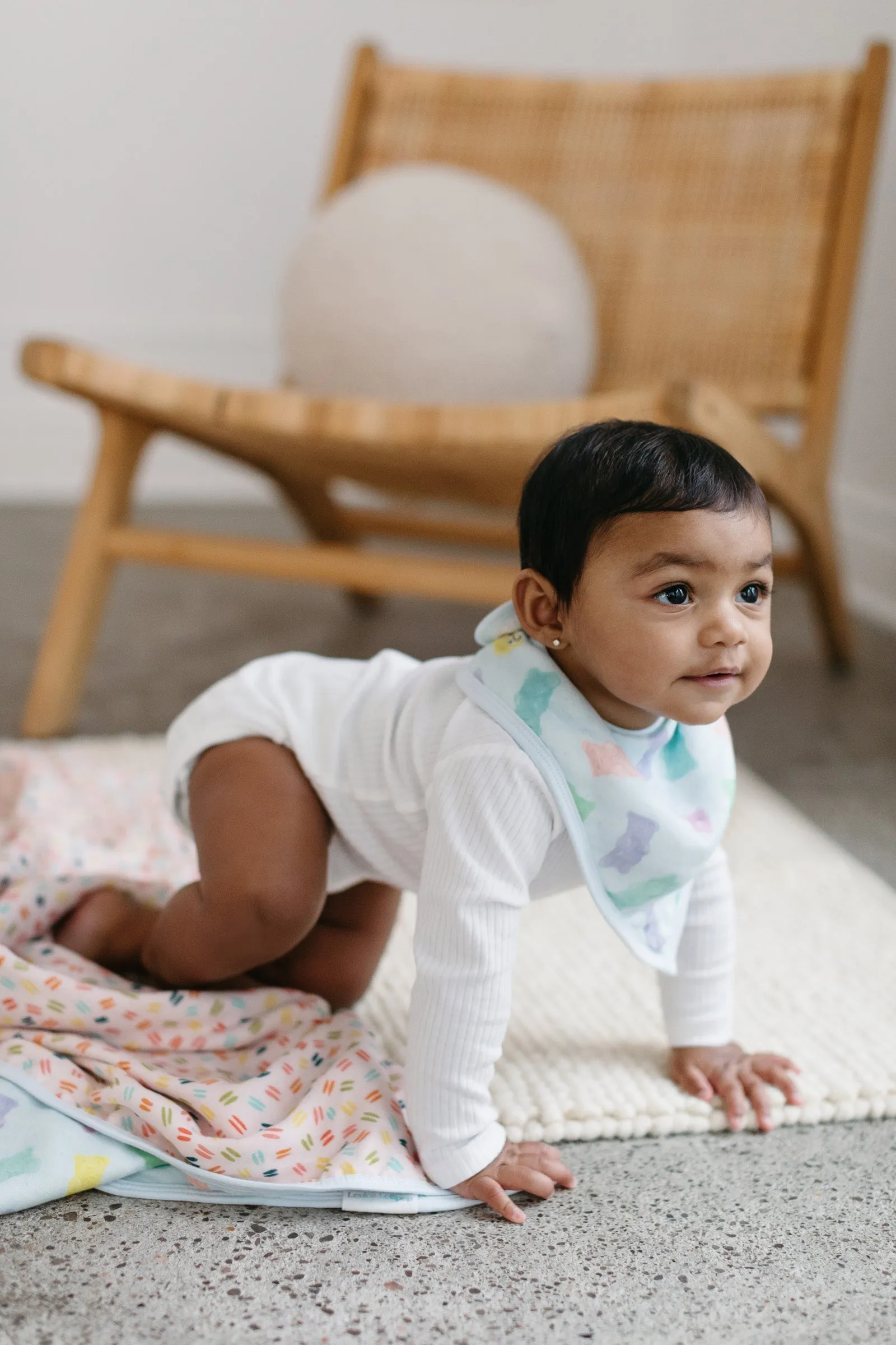 Bandana Bib Set - 2 Pack - Gummy Bears