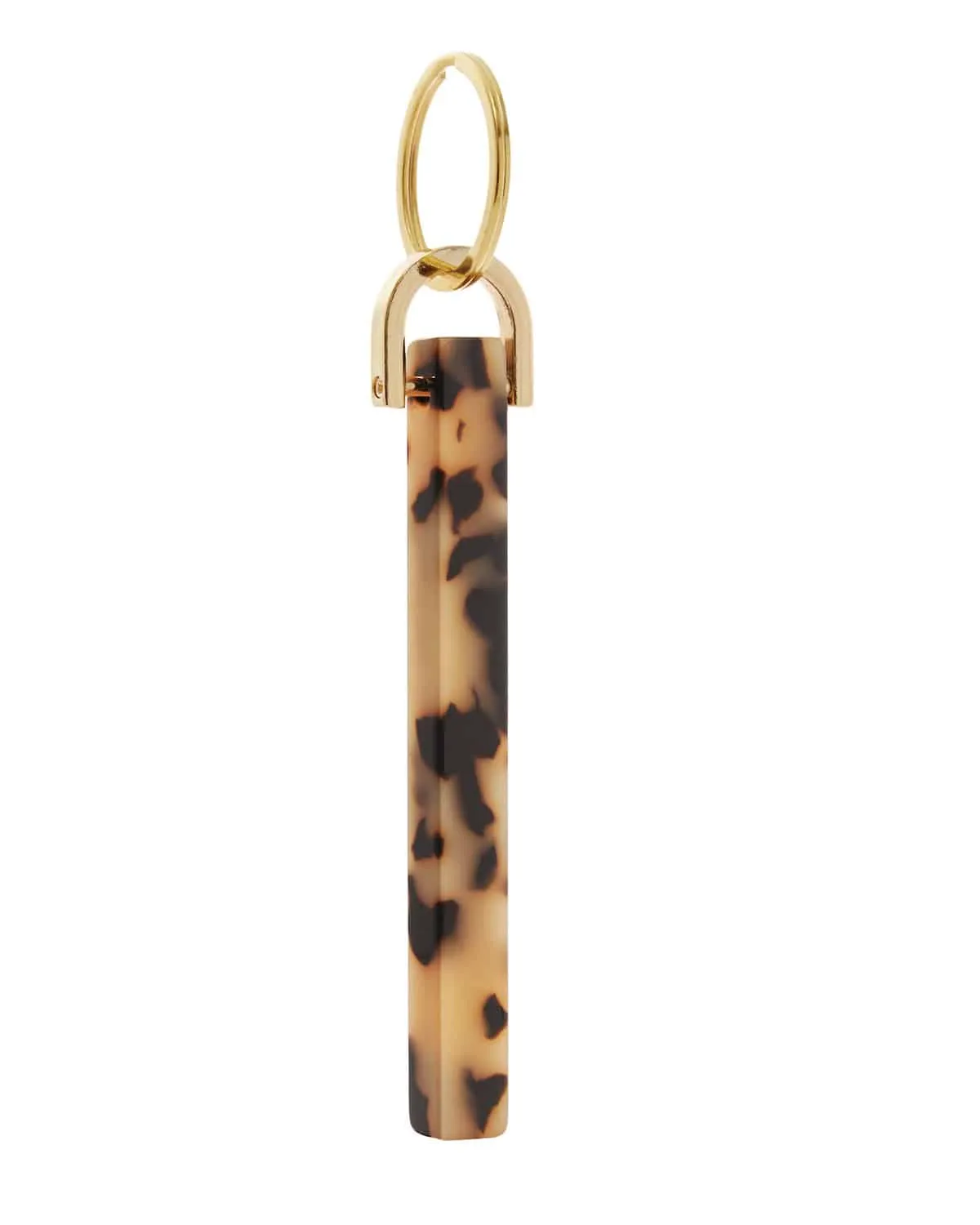 BAR KEYCHAIN BLONDE TORTOISE