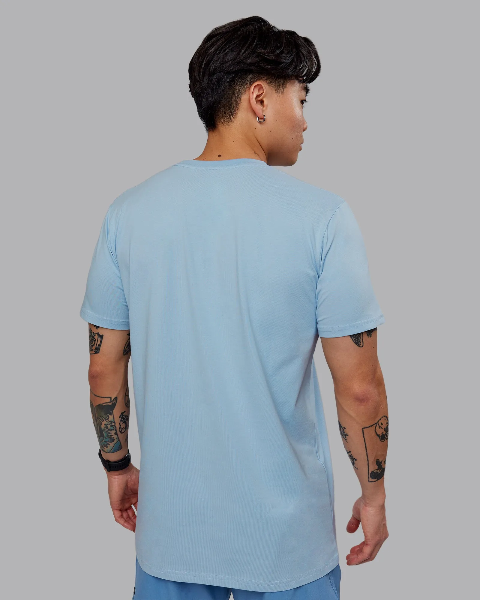 Base FLXCotton Tee - Ice Blue