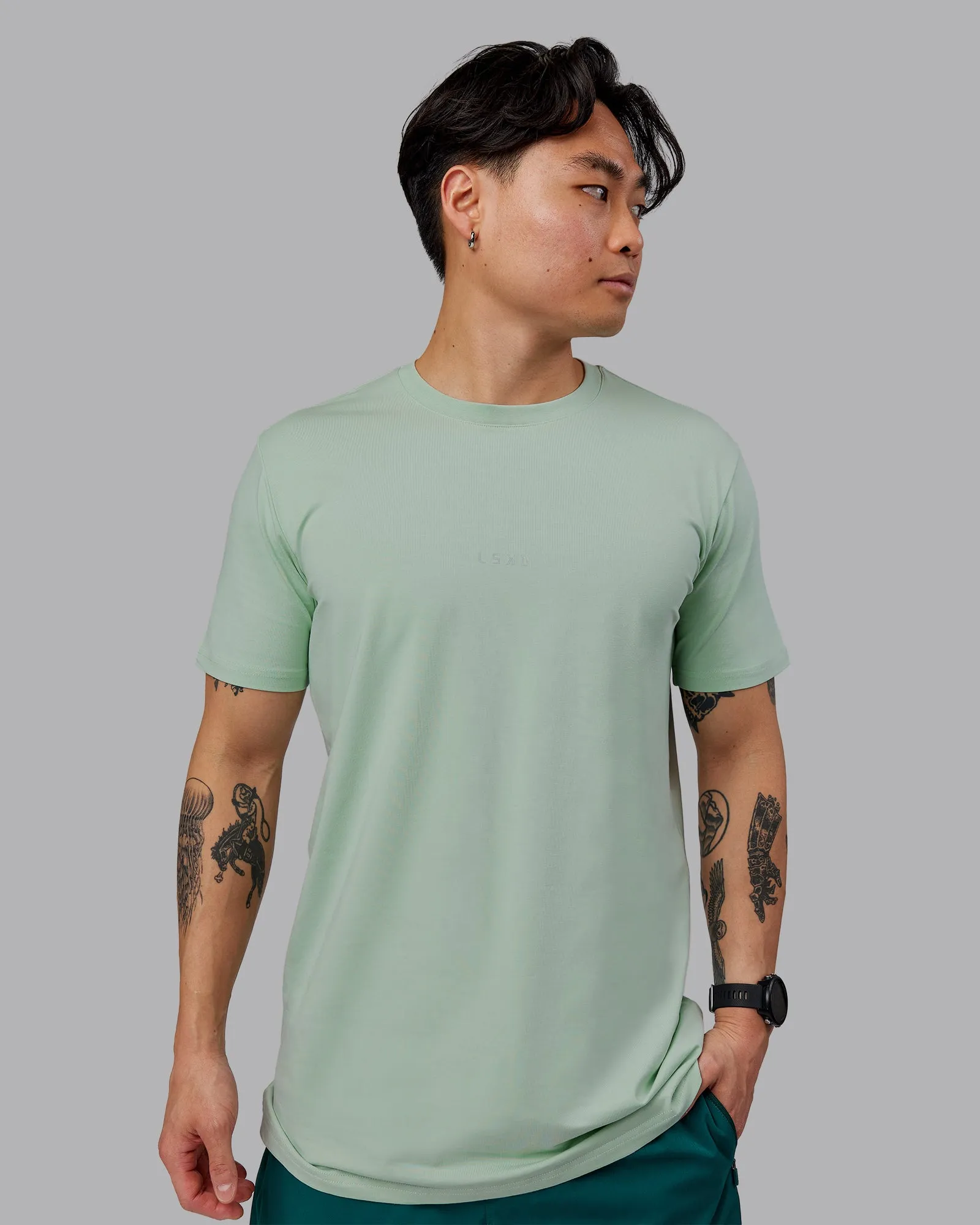 Base FLXCotton Tee - Surf Spray