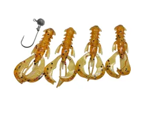 Beef Bait Yabby soft plastic fishing lure