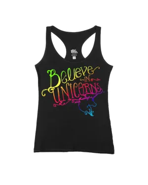 Believe in Unicorns Rainbow