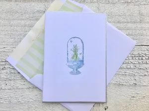 Bell Jar with Garden Note Cards
