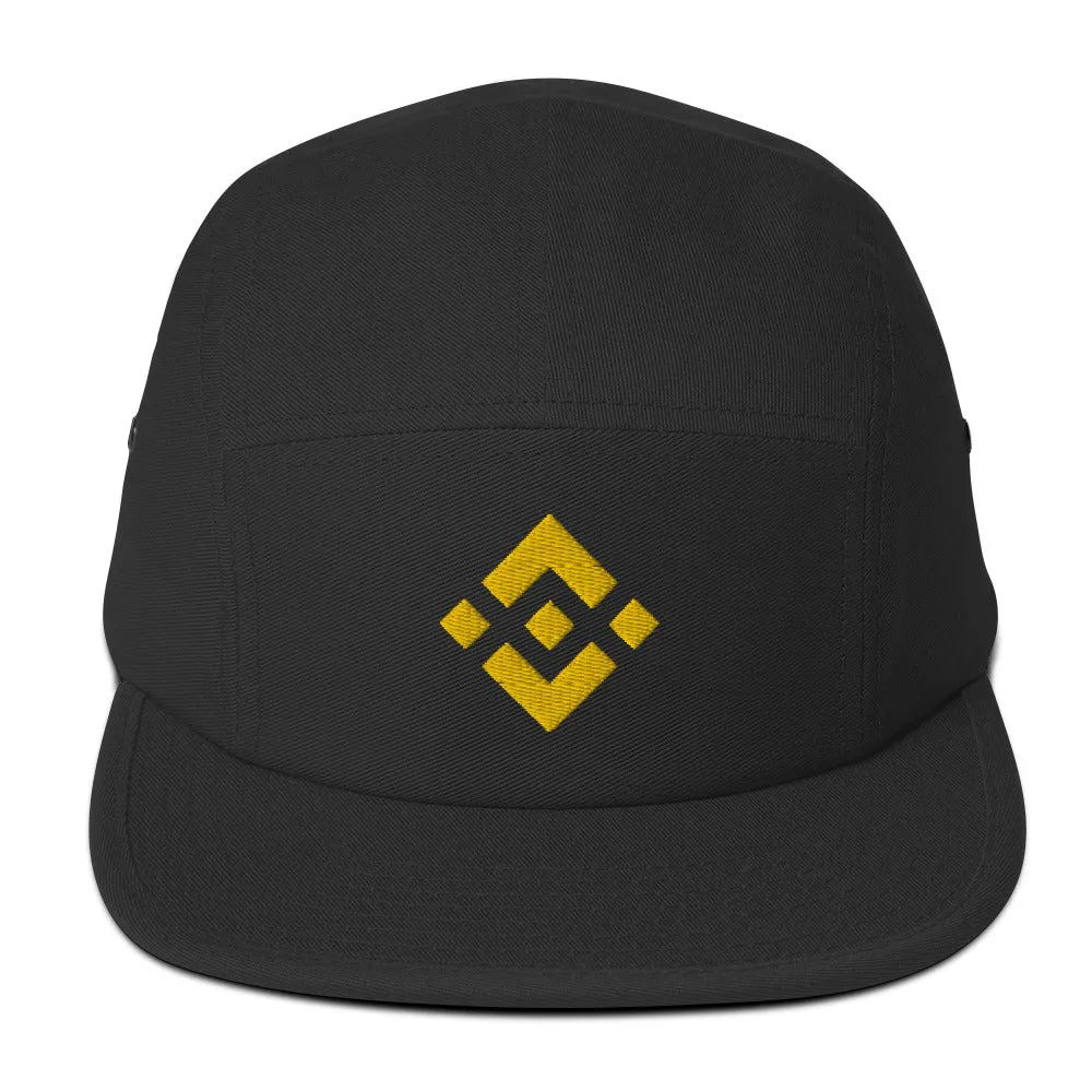 Binance Five Panel Cap