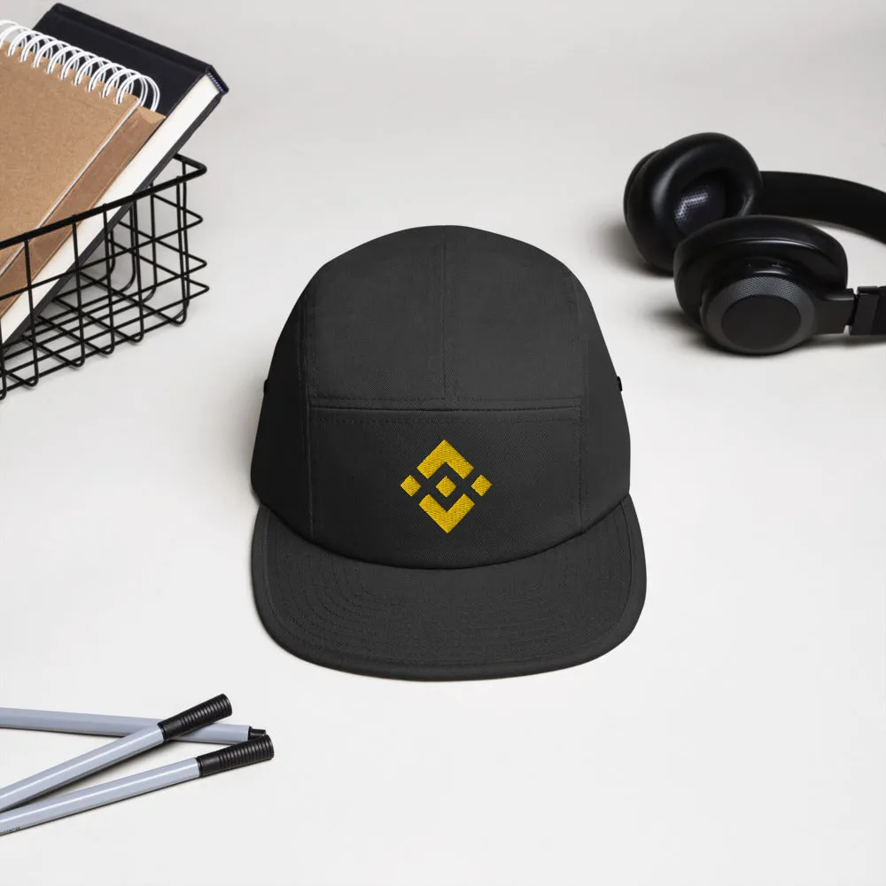 Binance Five Panel Cap