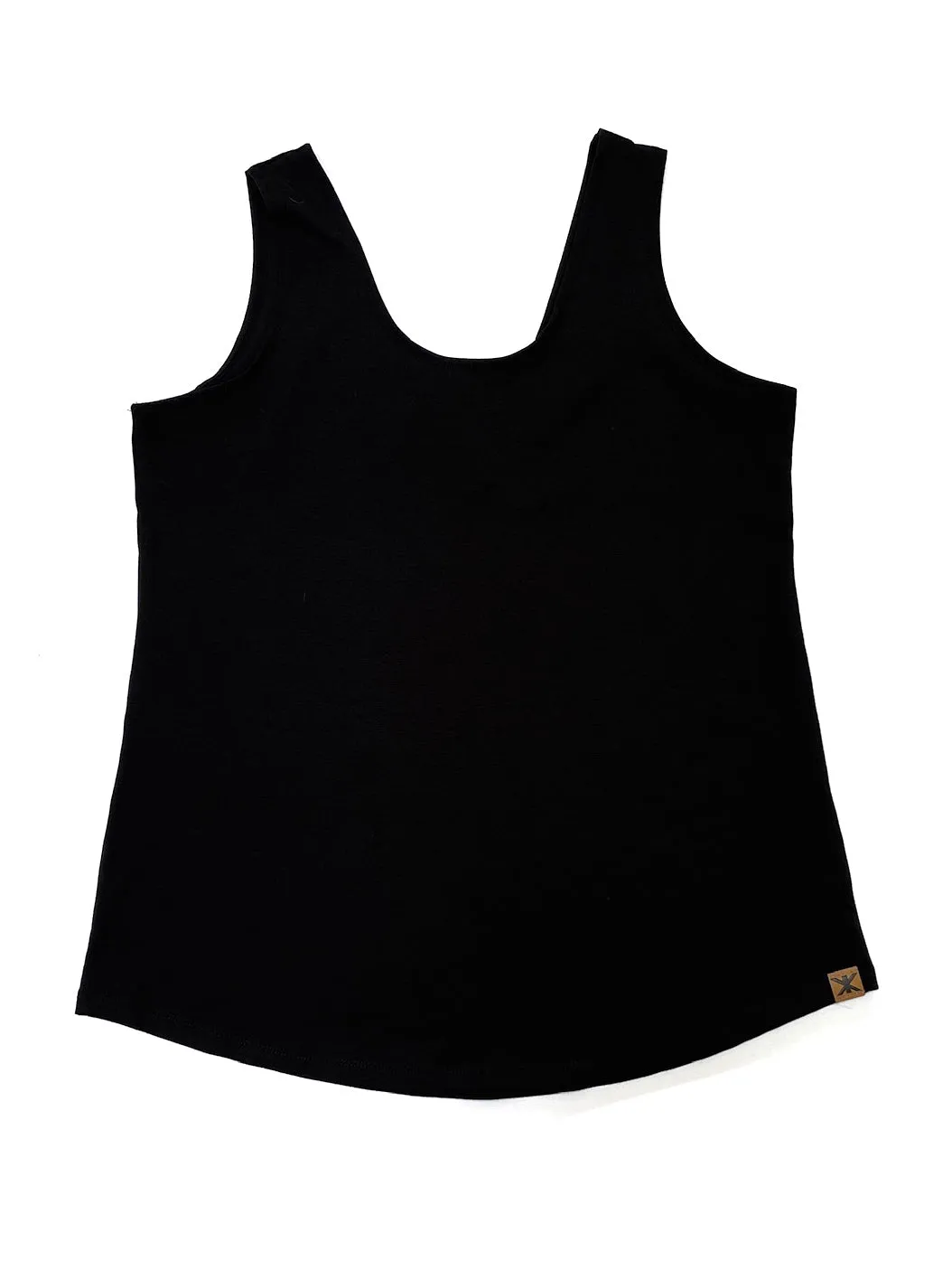 Black Bamboo Tank Top