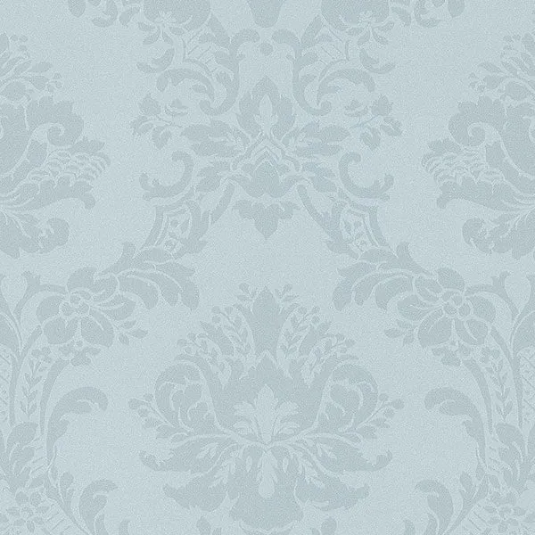 Blue Brittany Damask SL27538 Wallpaper
