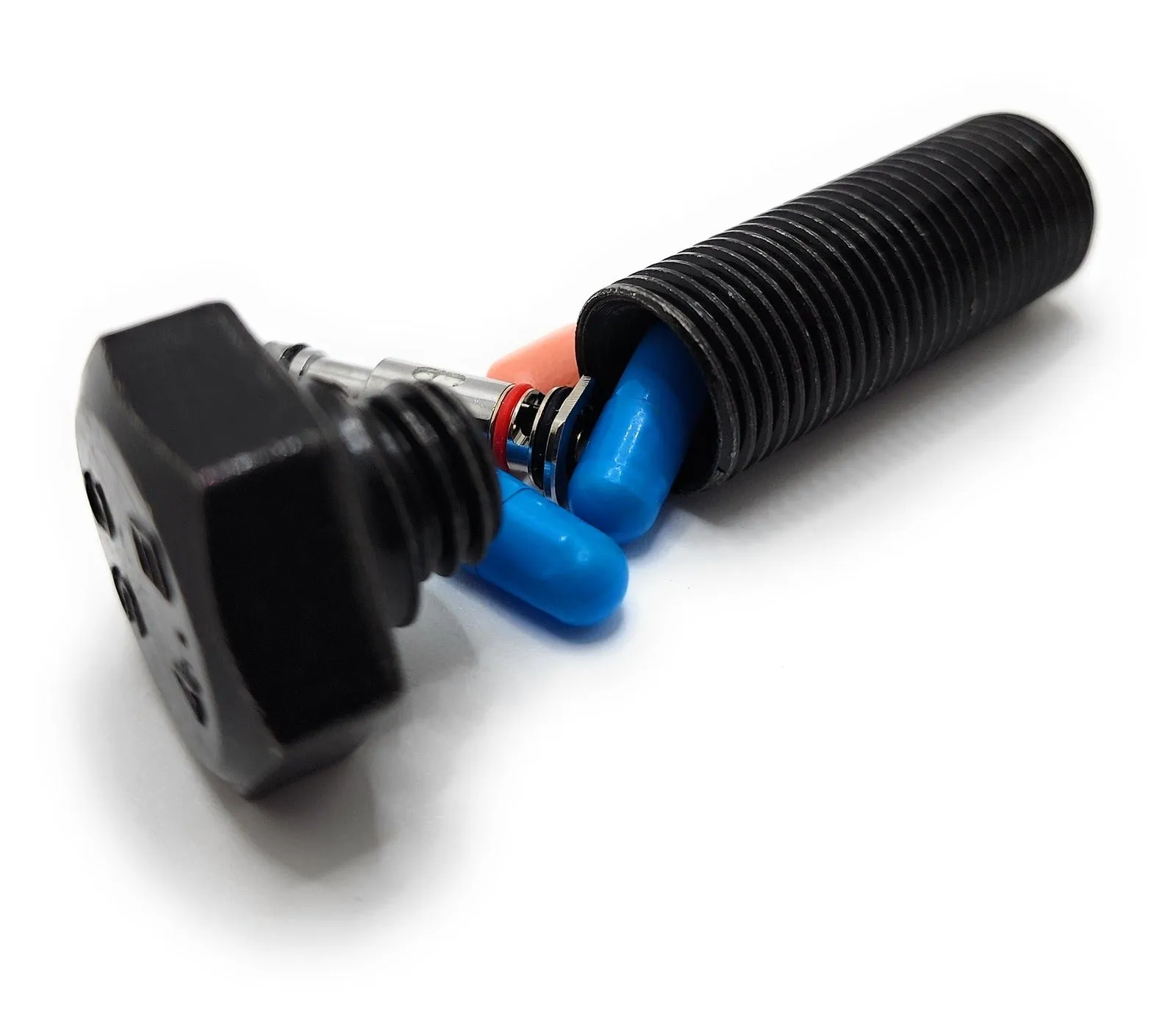 Bolt Diversion Safe Stash (Black) Hidden Compartment Pill Safe