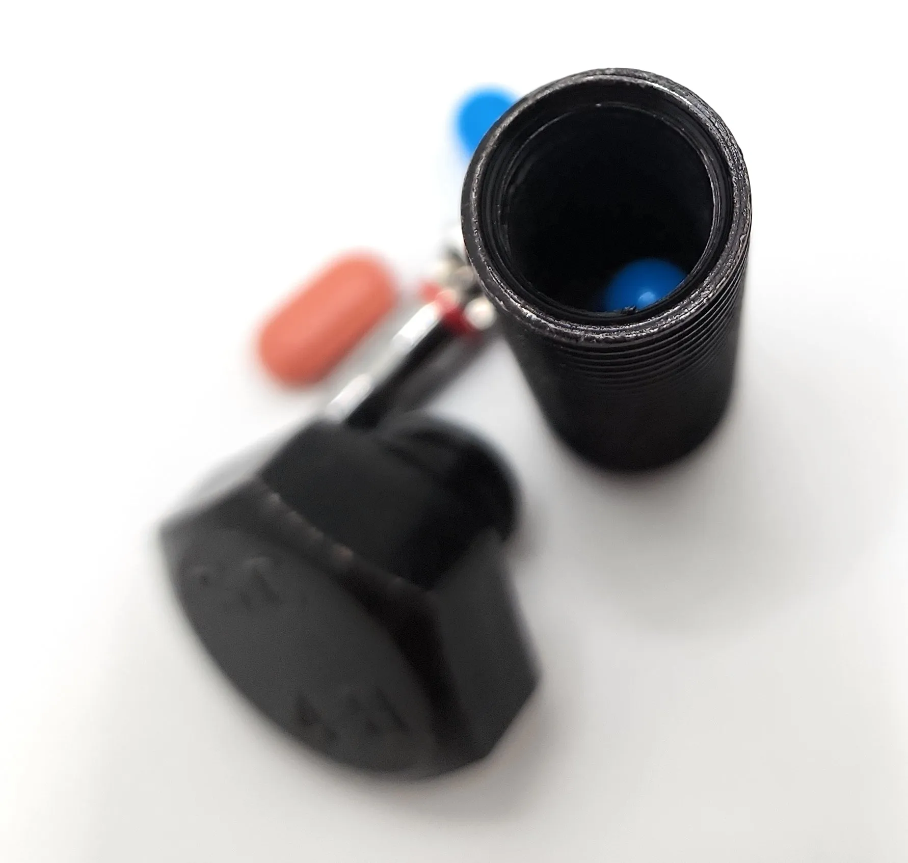 Bolt Diversion Safe Stash (Black) Hidden Compartment Pill Safe