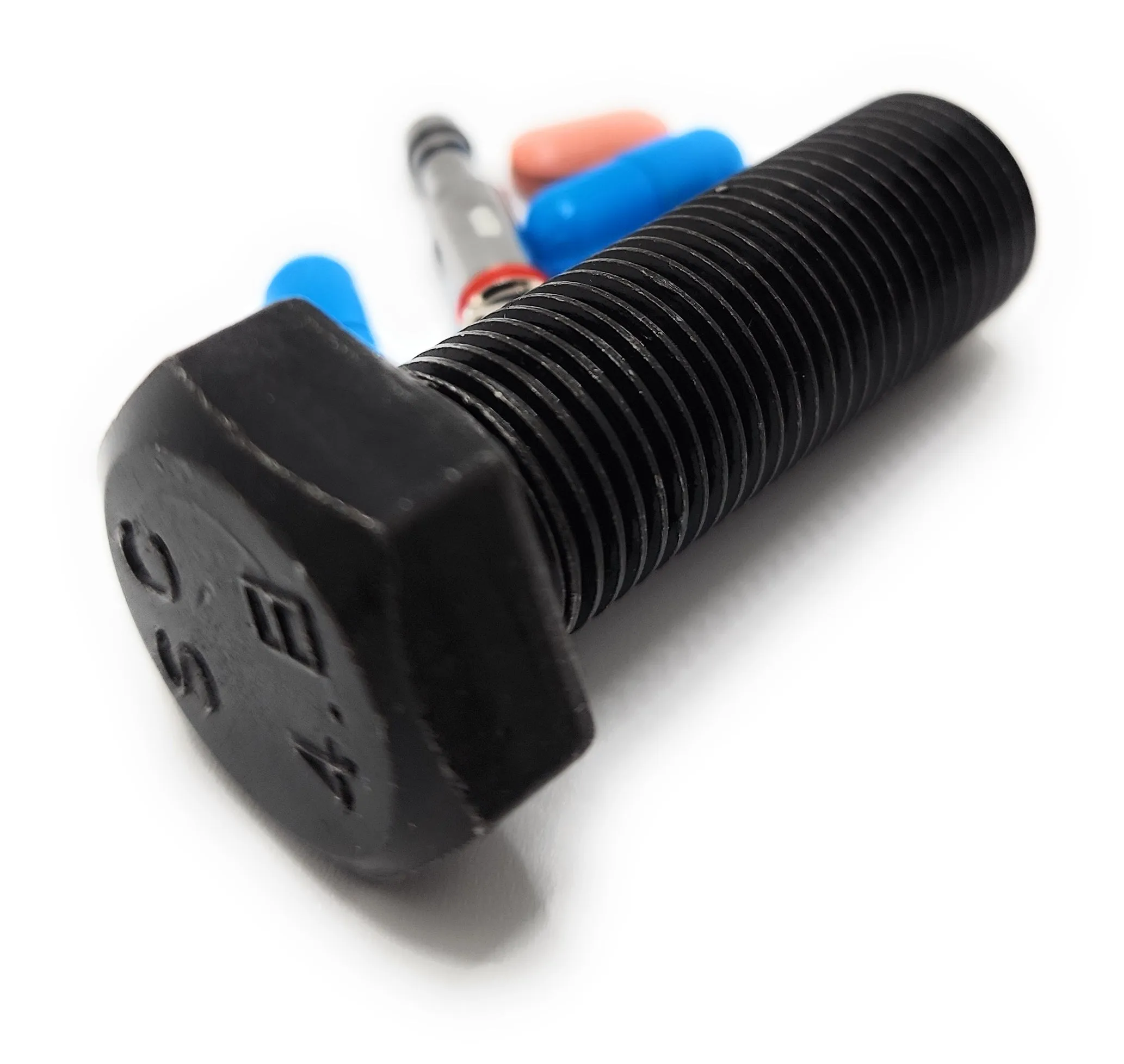 Bolt Diversion Safe Stash (Black) Hidden Compartment Pill Safe