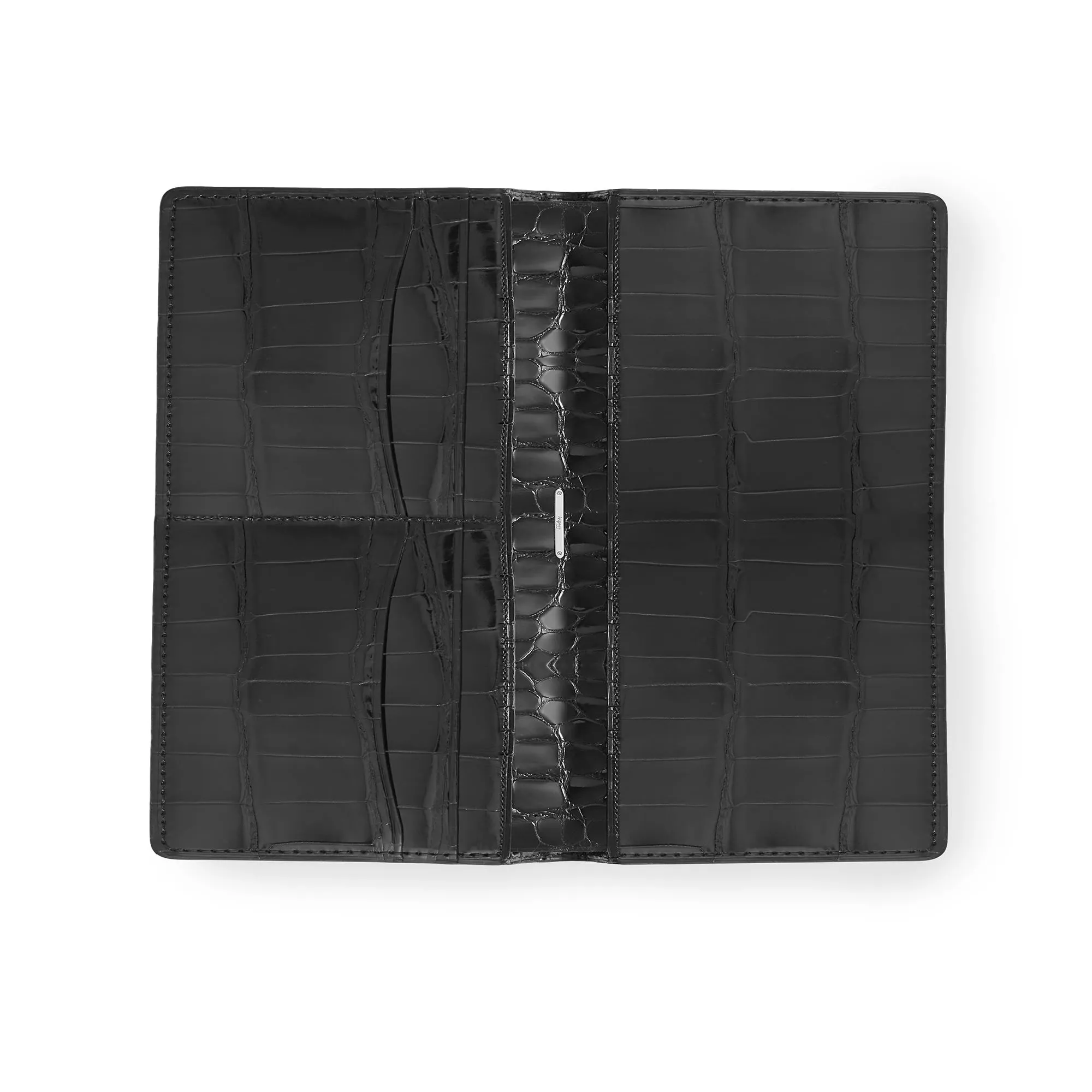 Bond Street Coat Wallet in Crocodile