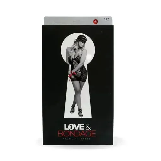 Bondage Set L122 Dress Black