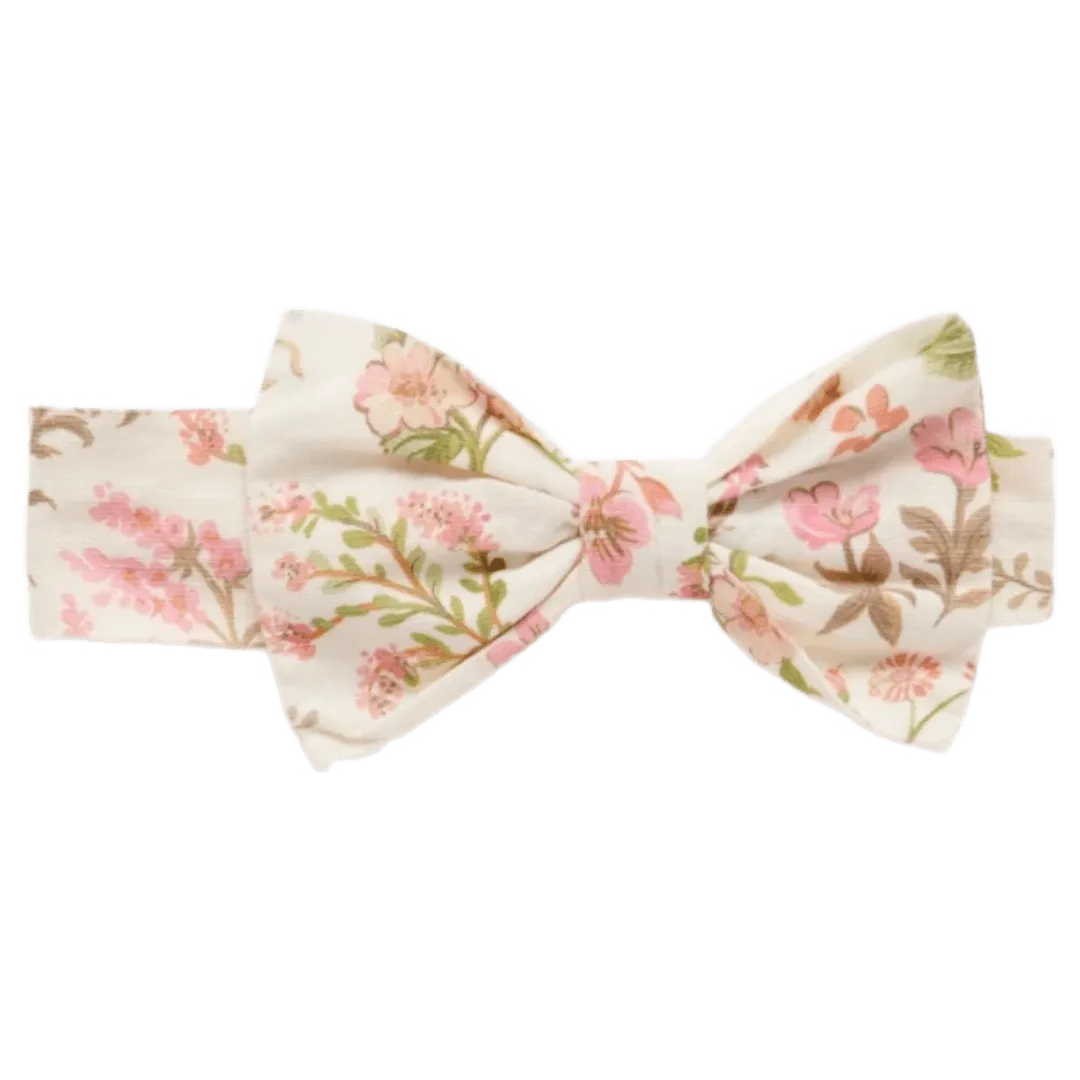 Bow Headband - Dune Flowers