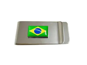 Brazil Flag Money Clip