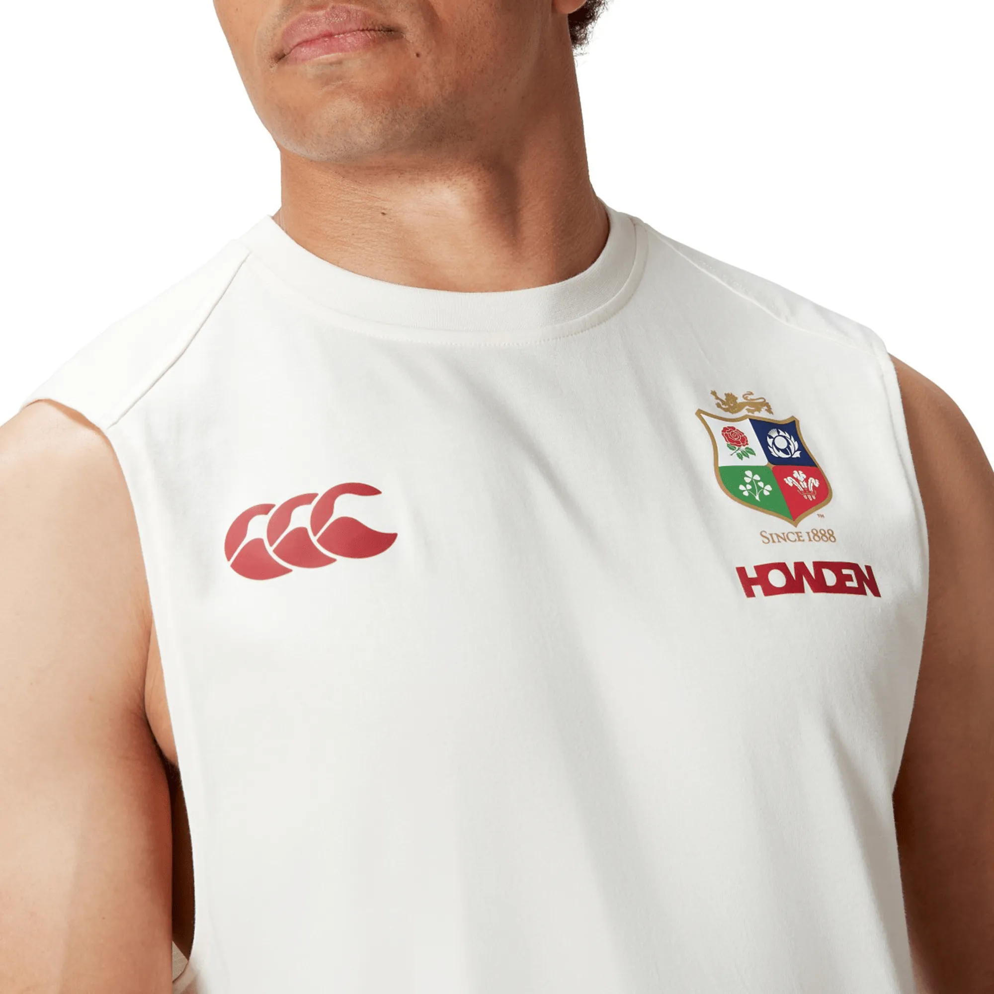 British & Irish Lions 25 Cotton Muscle Tank by Canterbury