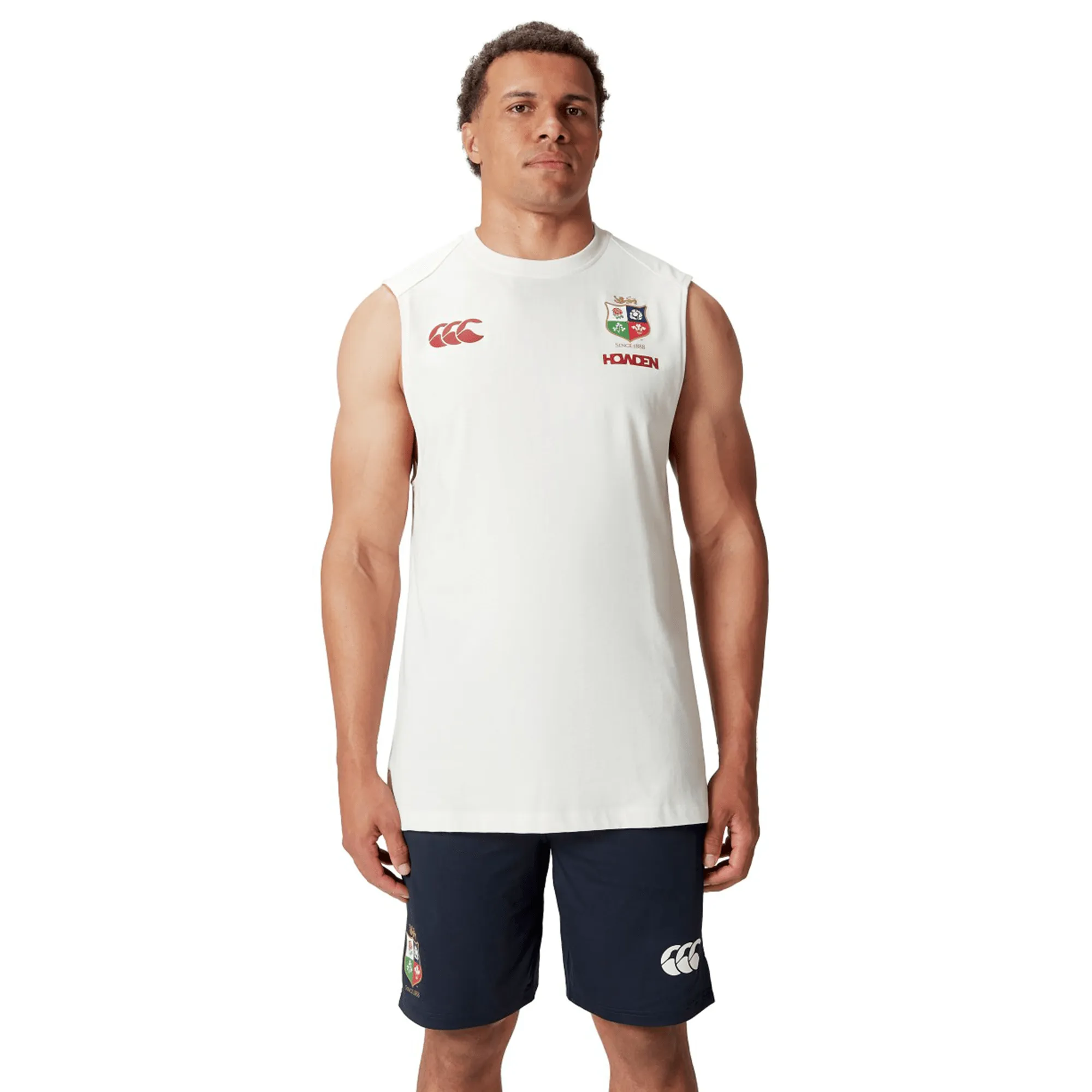 British & Irish Lions 25 Cotton Muscle Tank by Canterbury