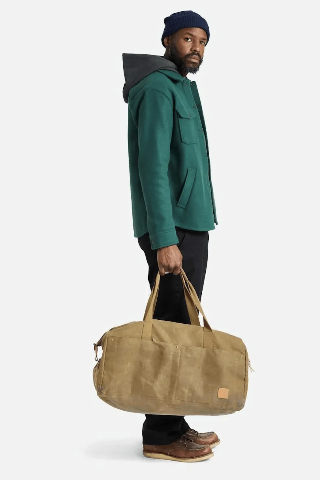 BRIXTON Traveler XL Weekender Duffle - Olive Brown