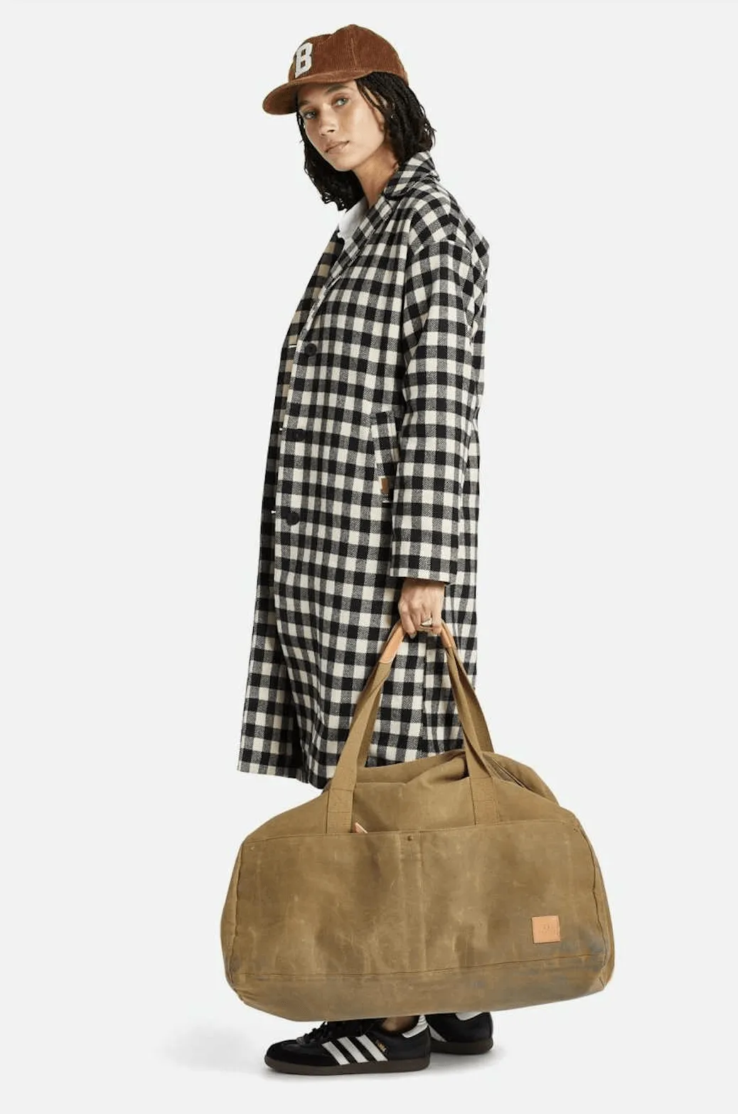 BRIXTON Traveler XL Weekender Duffle - Olive Brown