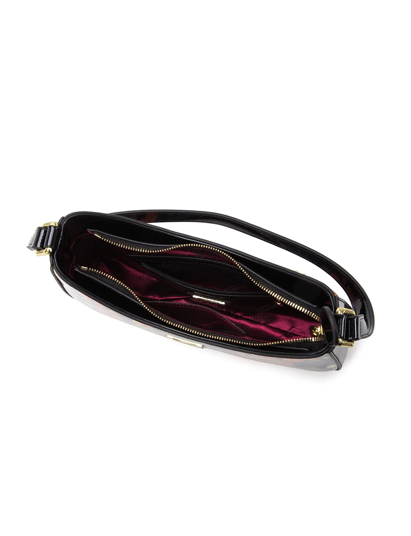 BRYONY PATENT LEATHER BAG WITH RFID-SN91-0822- NEW IN