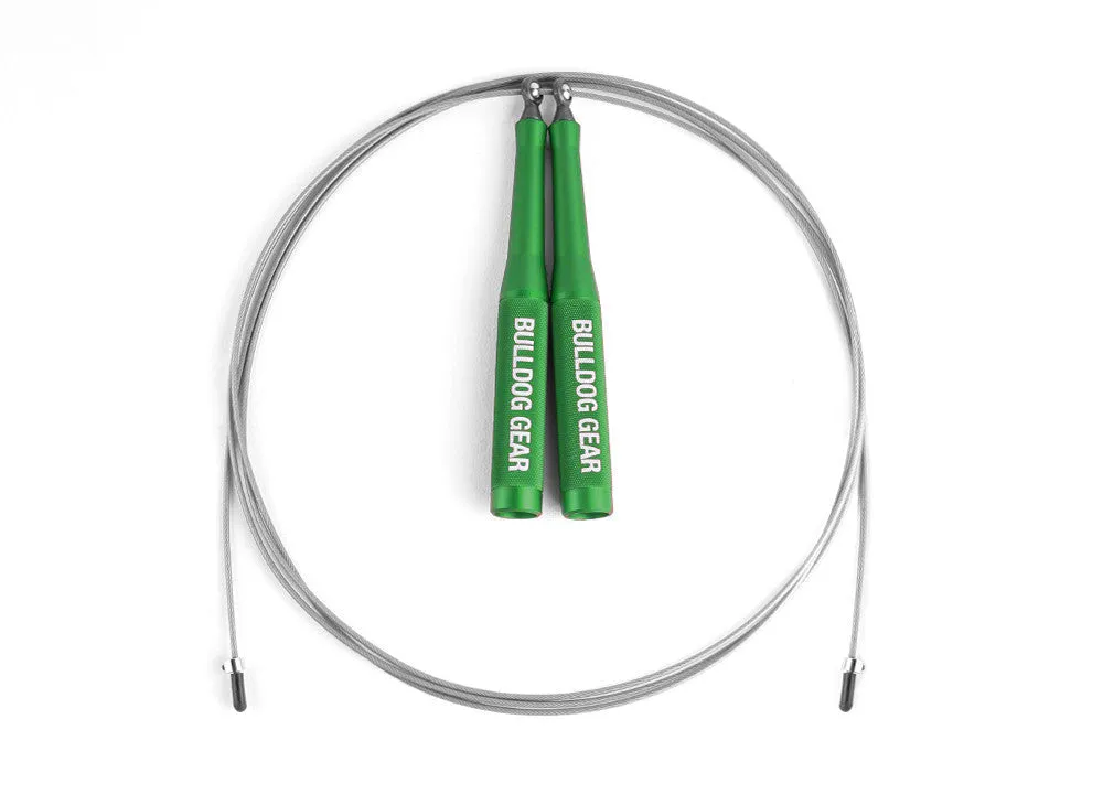 Bulldog Gear - JR2 Premium Bearing Speed Rope Black/ Blue/ Purple/ Orange/ Red/ Green