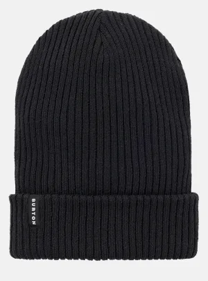 Burton Recycled Rib Beanie - True Black