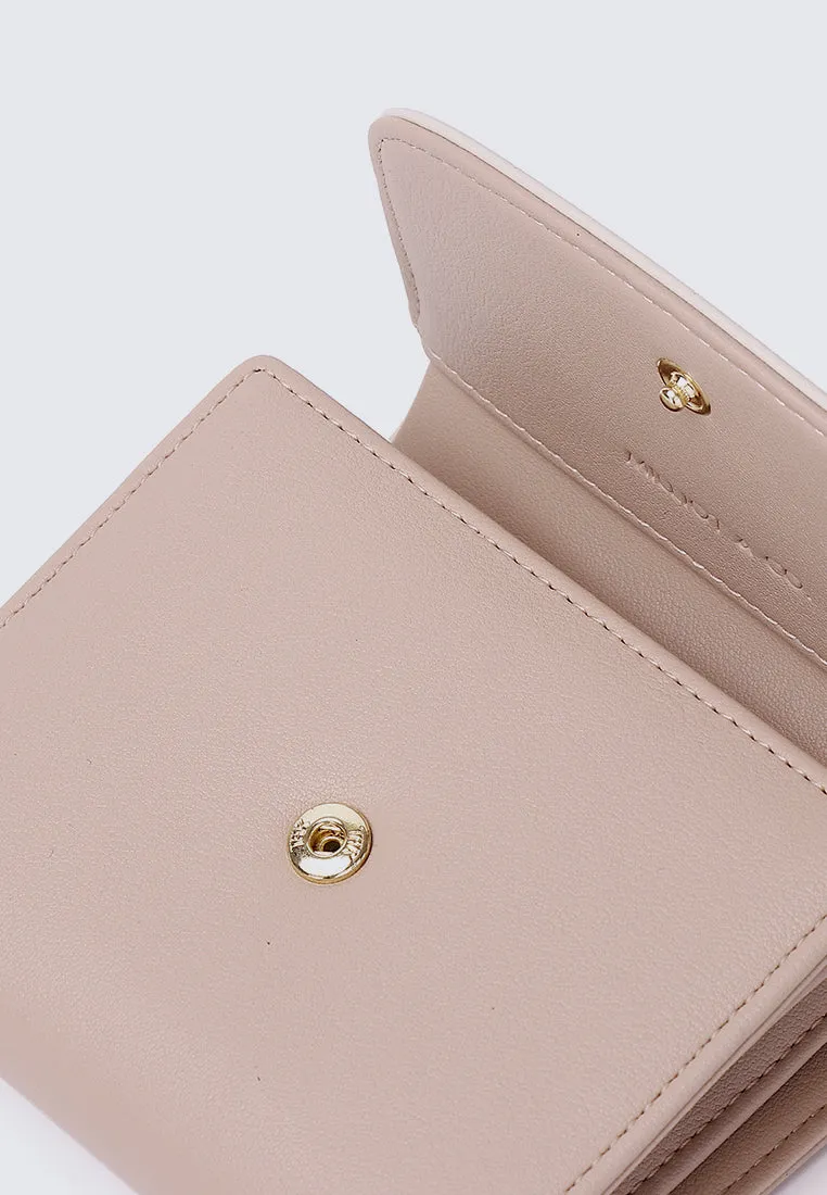 Camo Raw Wallet (Almond)