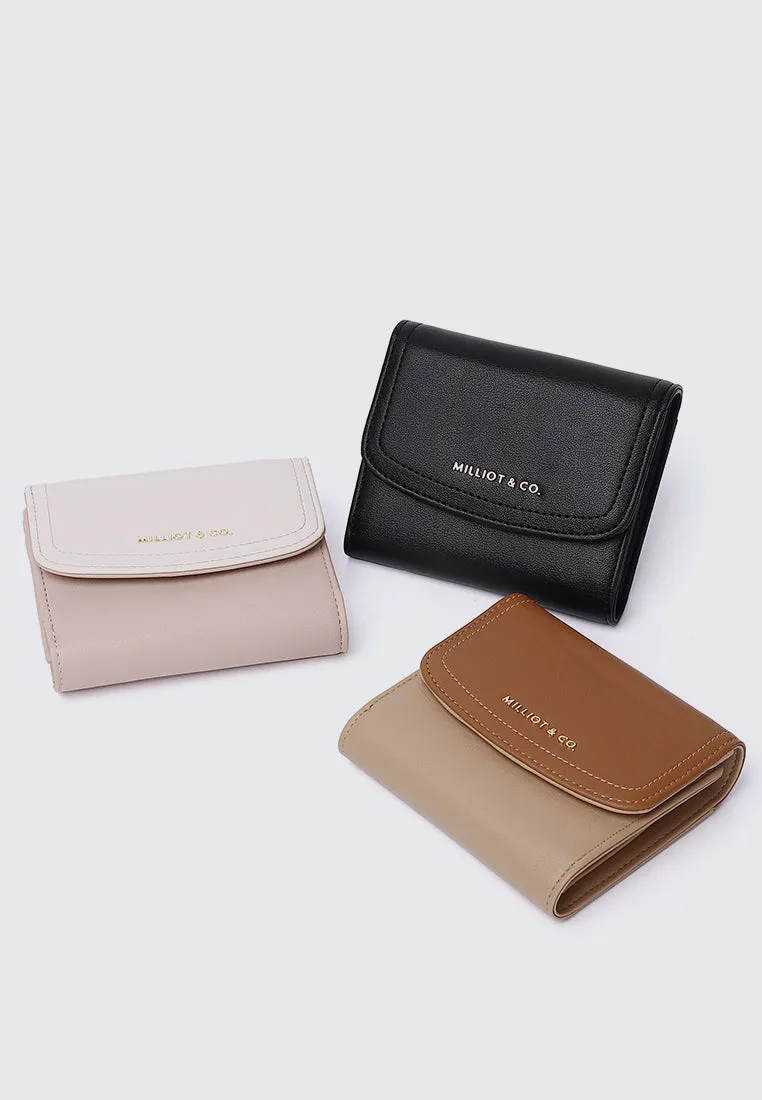 Camo Raw Wallet (Almond)
