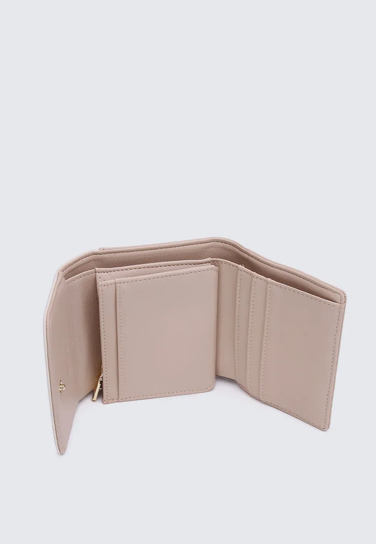 Camo Raw Wallet (Almond)