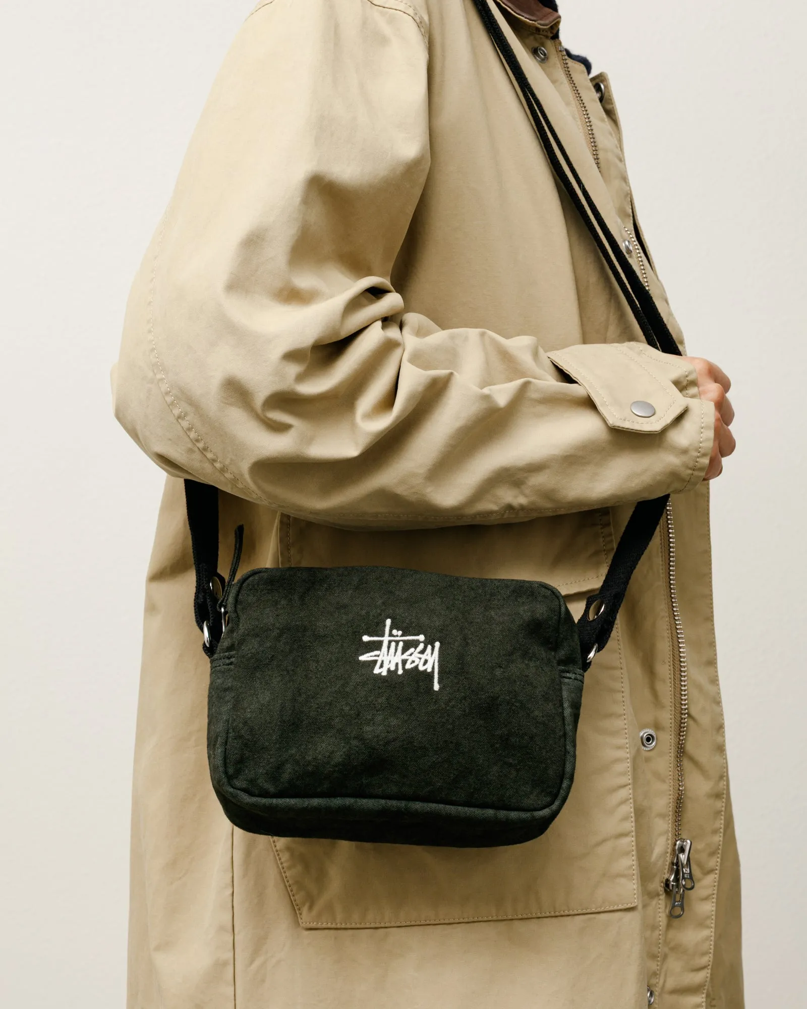 CANVAS SIDE POUCH