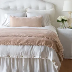 Carmen Throw Blanket - Pearl