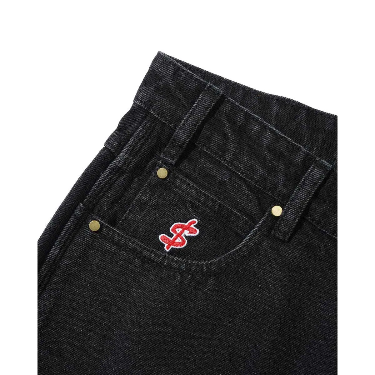Cash Only - Bone Denim Jeans Black