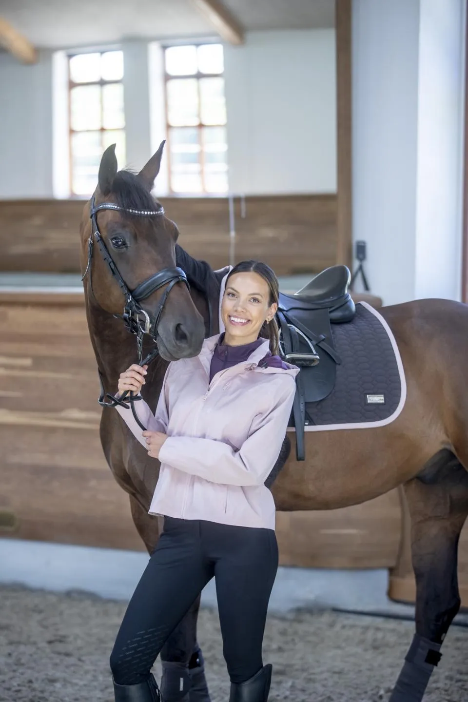 Catago FIR tech Grand dressage pad in After Dark