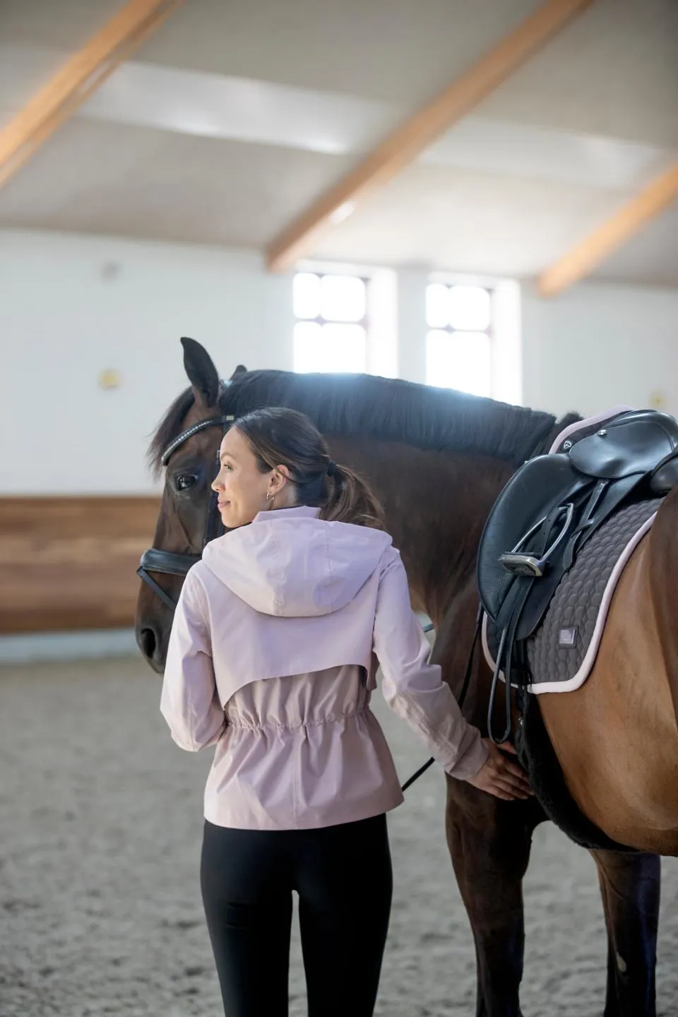 Catago FIR tech Grand dressage pad in After Dark