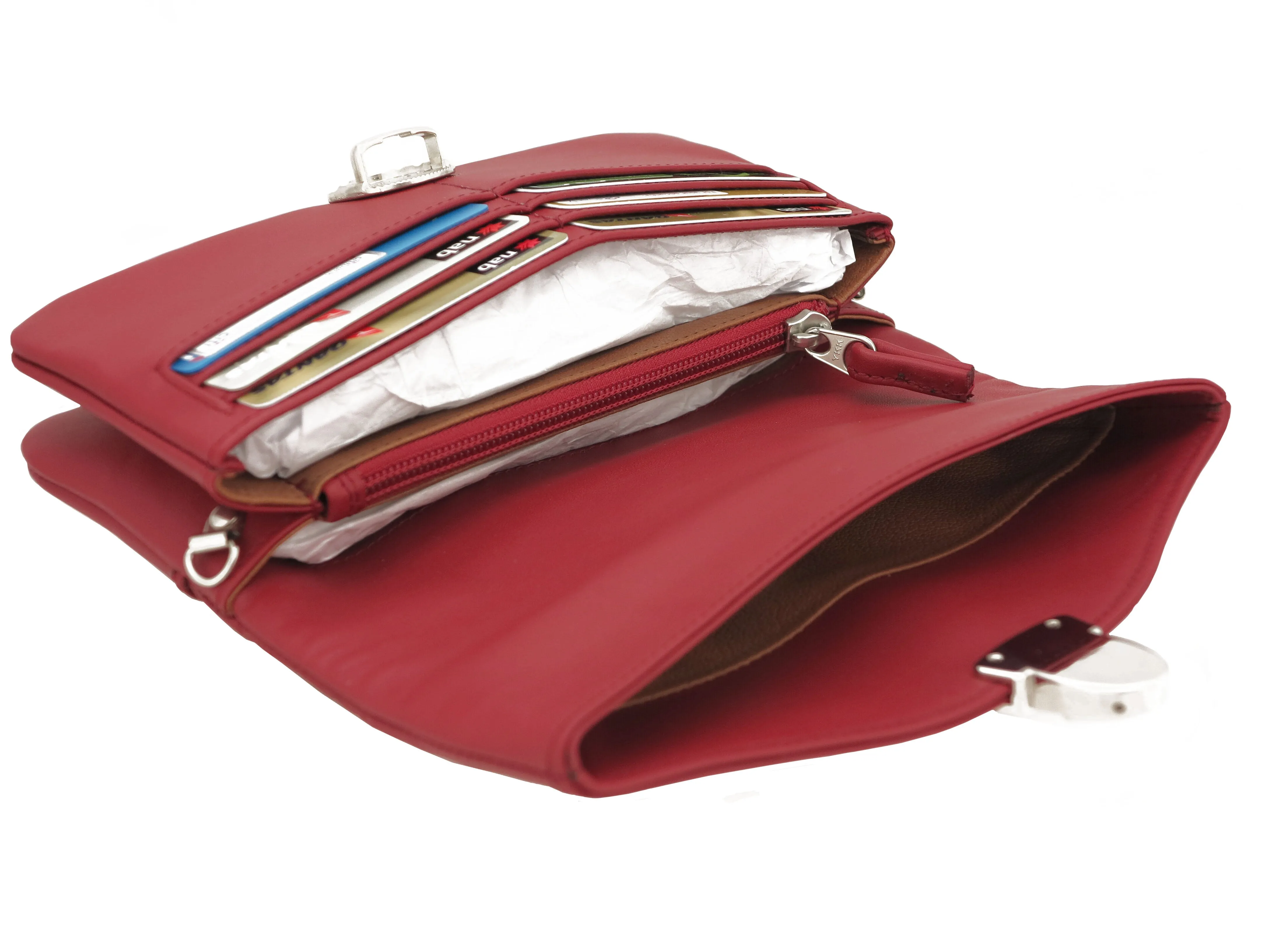 CATHY T L - TUCK LOCK.  A minimalist for every days (Cross body Bag or Hand Clutch Bag)