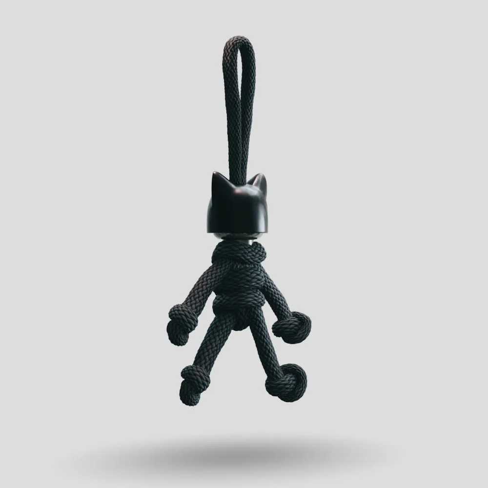 Catwoman Paracord Buddy Keychain