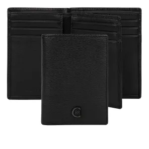 CERRUTI 1881 NLF202A-Card holder with flap Bond Black
