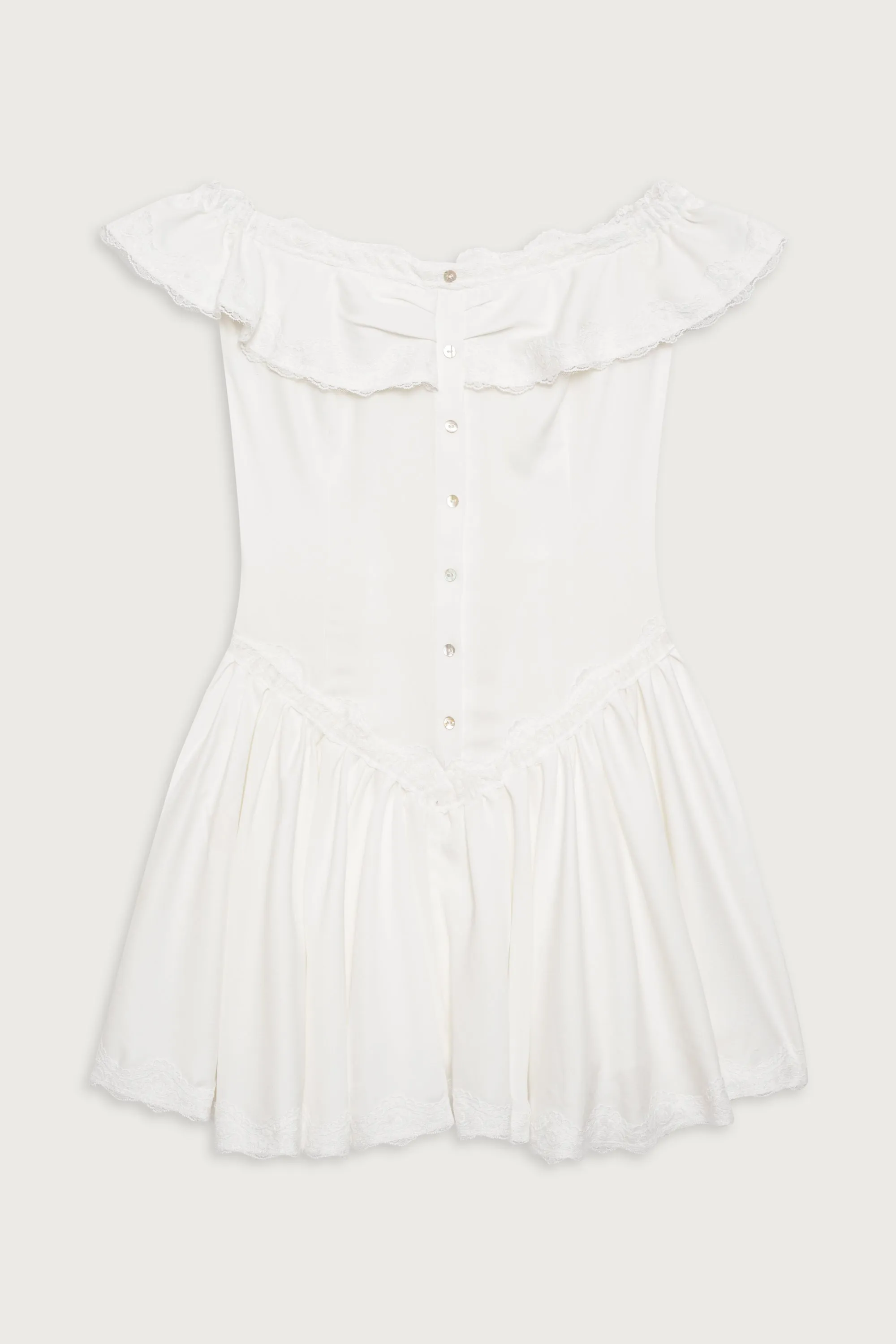 Charli Mini Dress - White