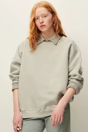 CHEBBI SWEATER OVERSIZE - SAUGE