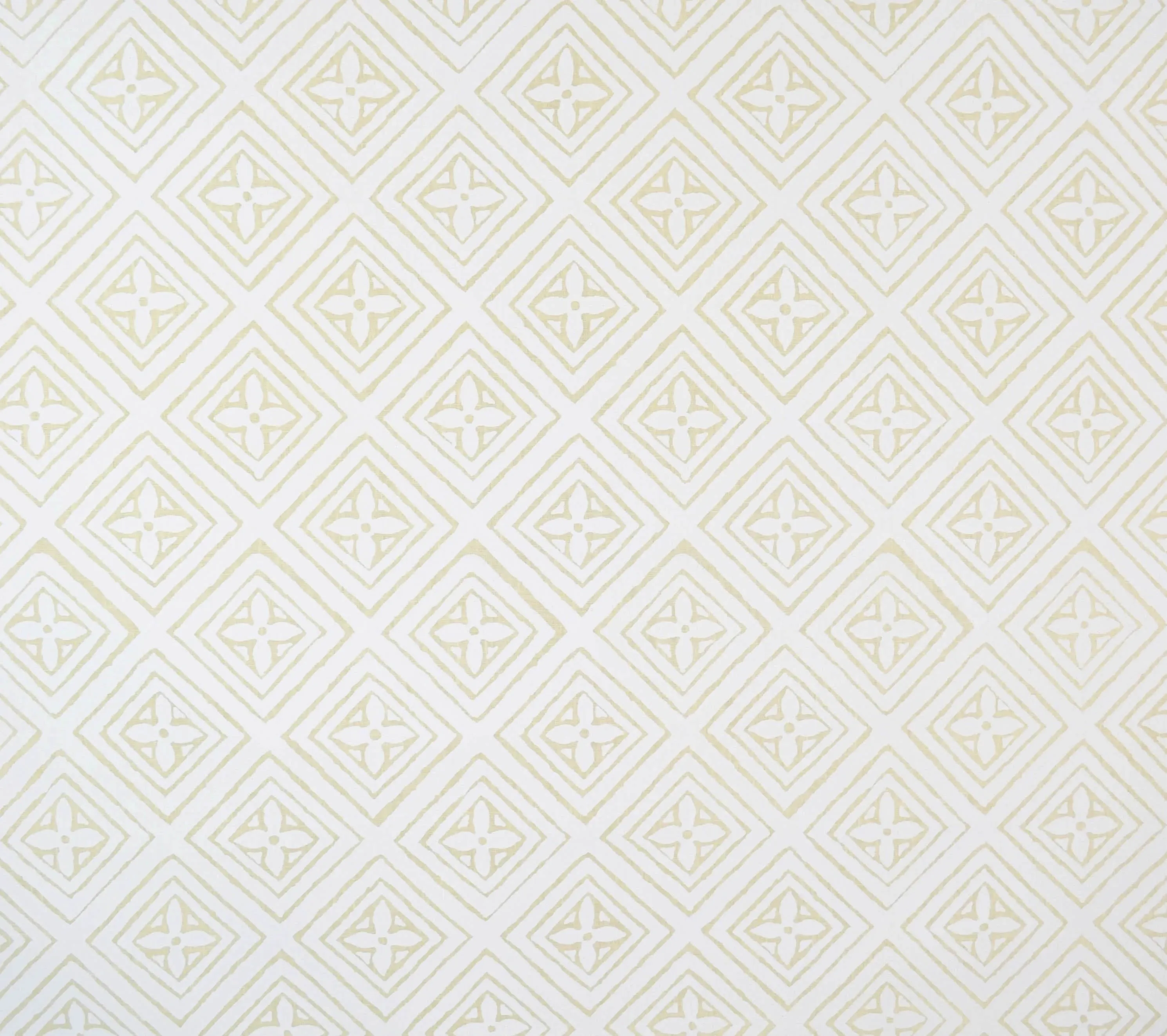 China Seas Fabric: Fiorentina Grande - Custom White on Tinted 100% Linen