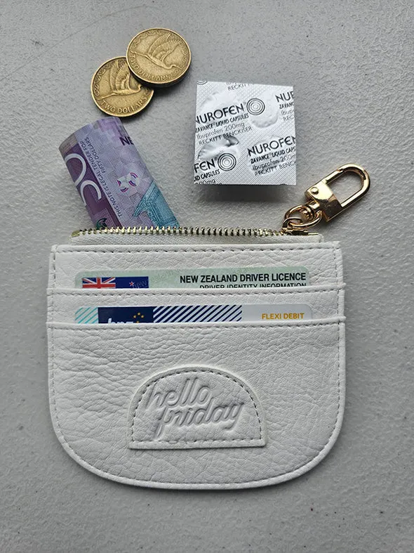 Chloe Card Holder - White