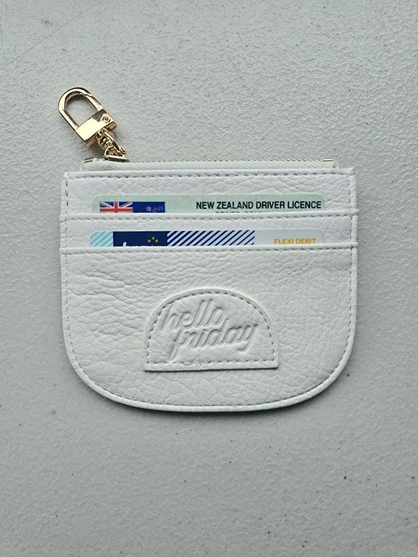 Chloe Card Holder - White